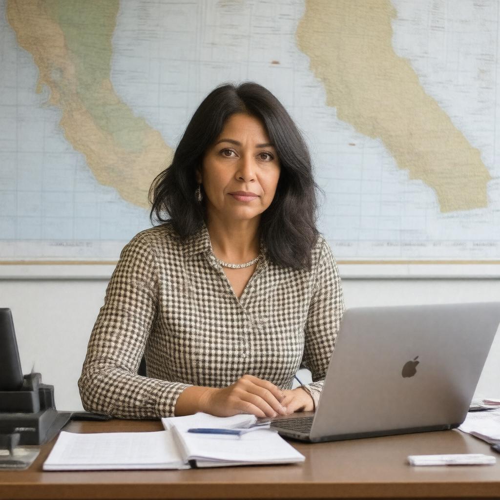 AI-created image of Anita Chabria