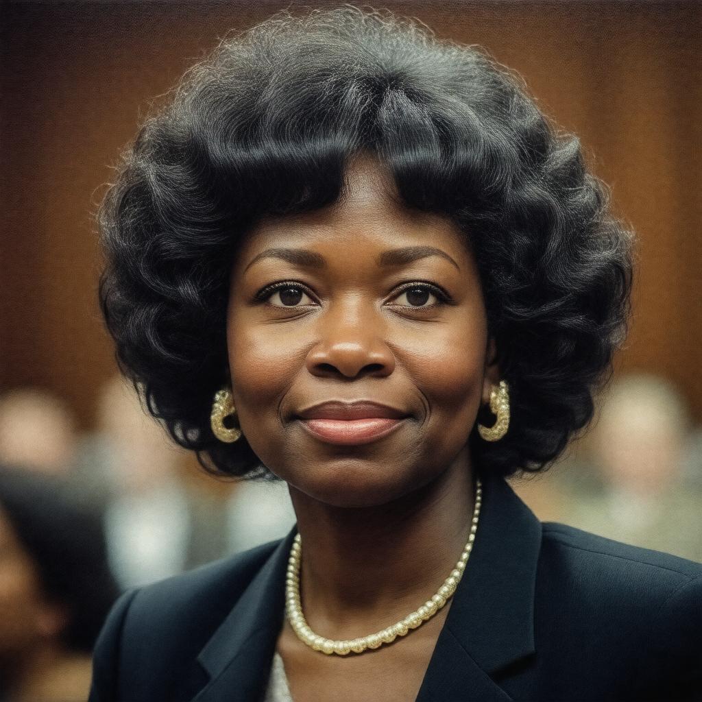 AI-created image of Anita Hill