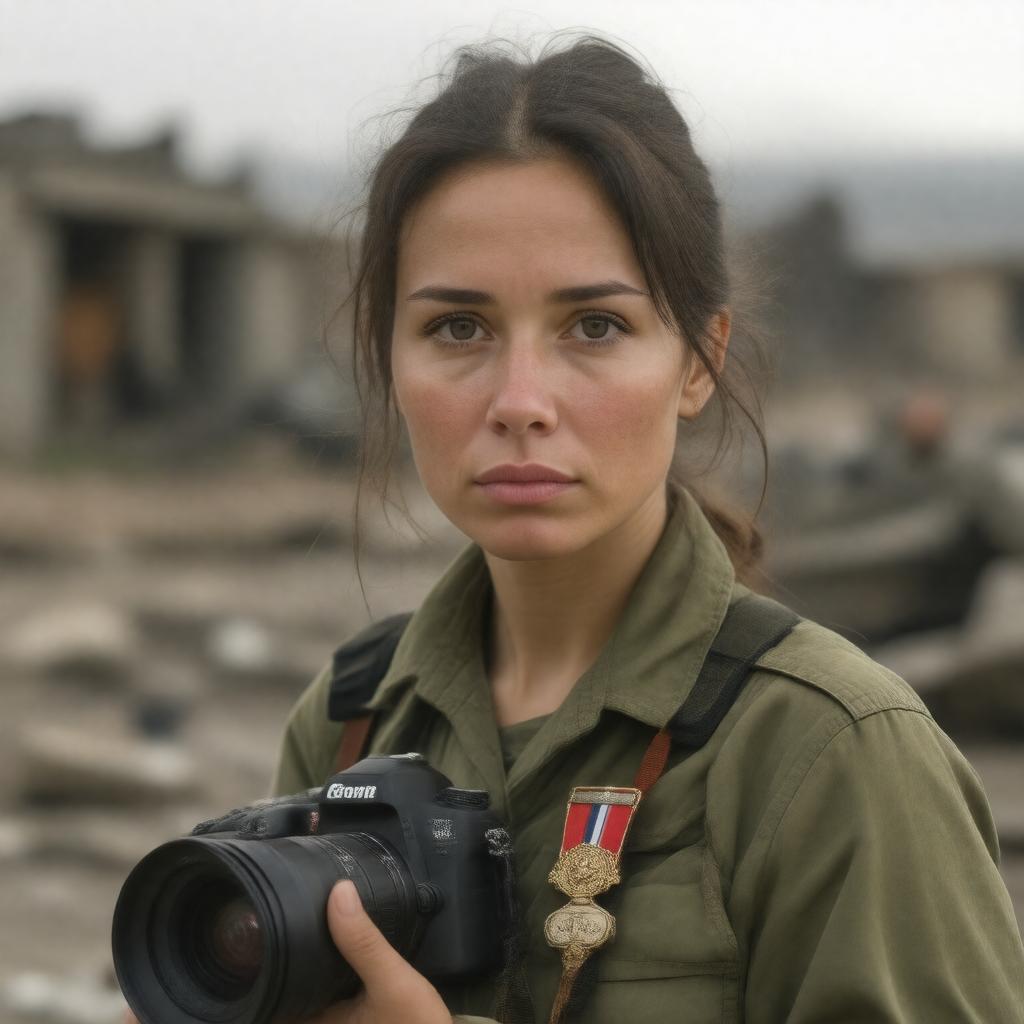 AI-created image of Anja Niedringhaus