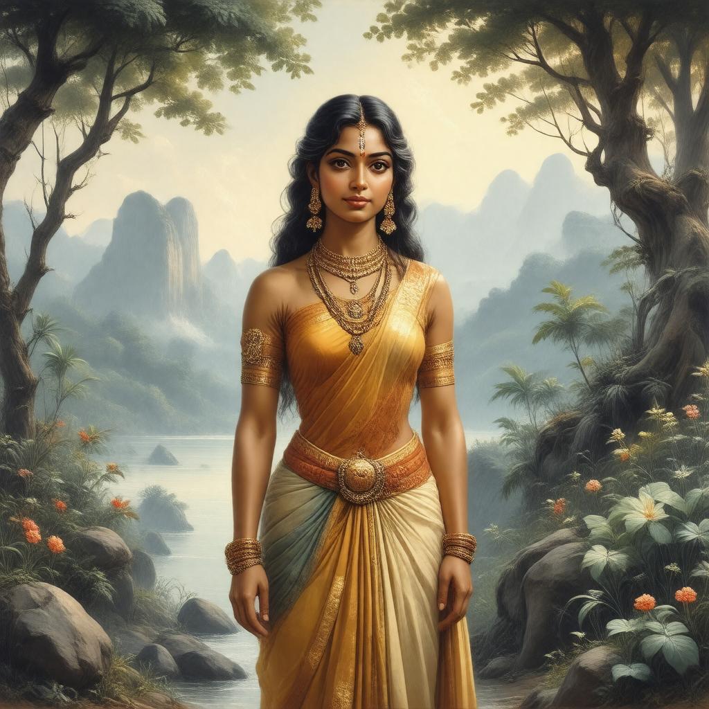 AI-created image of Anjana