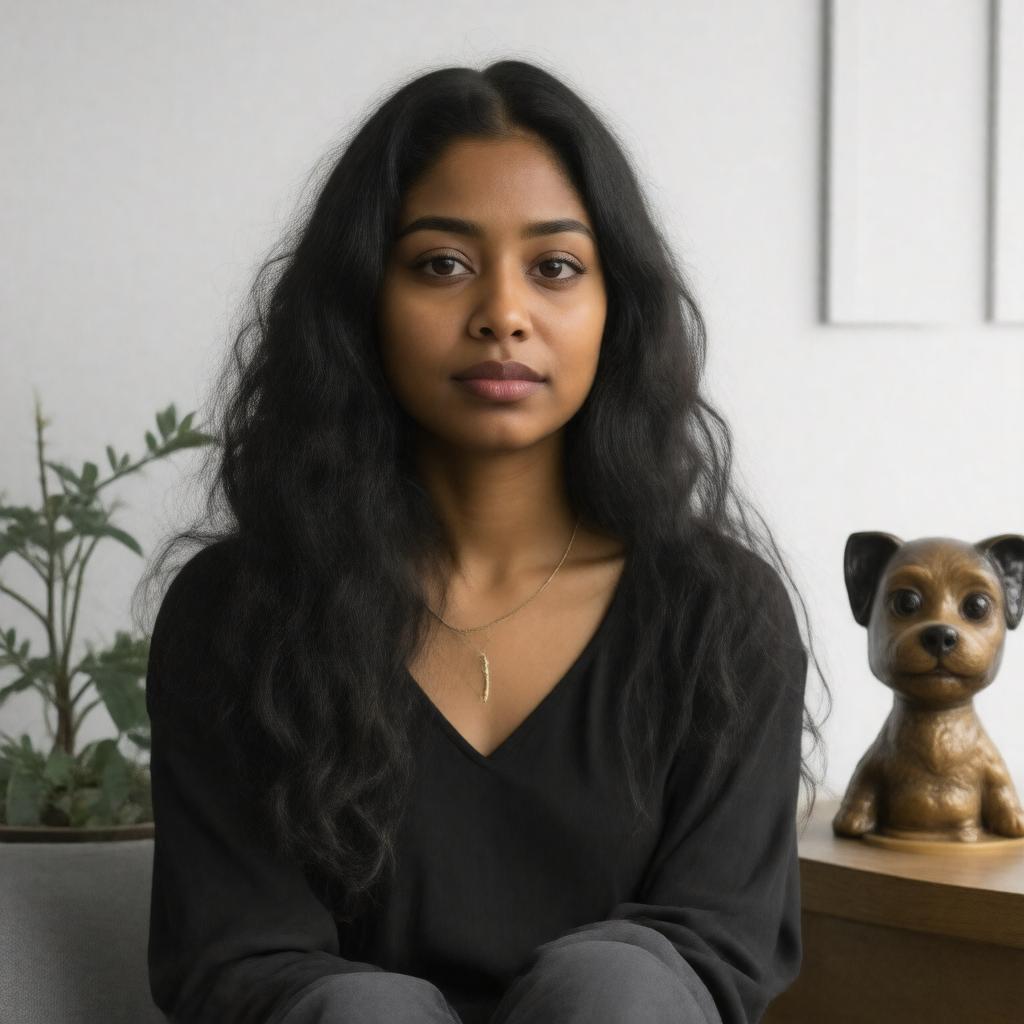 AI-created image of Anjana Vasan