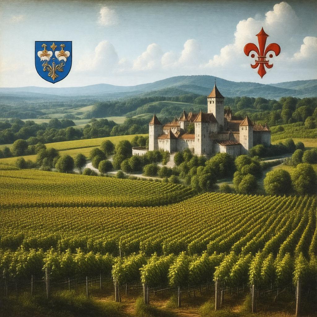 AI-created image of Anjou, France