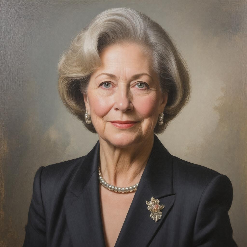 AI-created image of Ann Bucksbaum