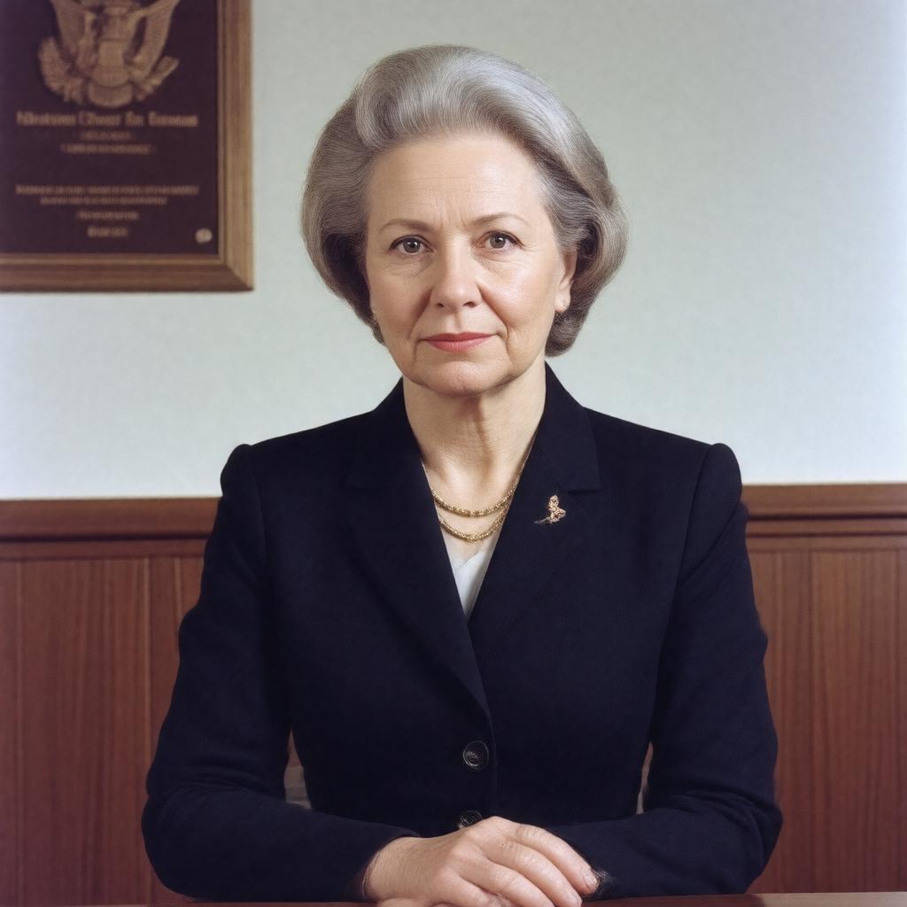 AI-created image of Ann Caracristi