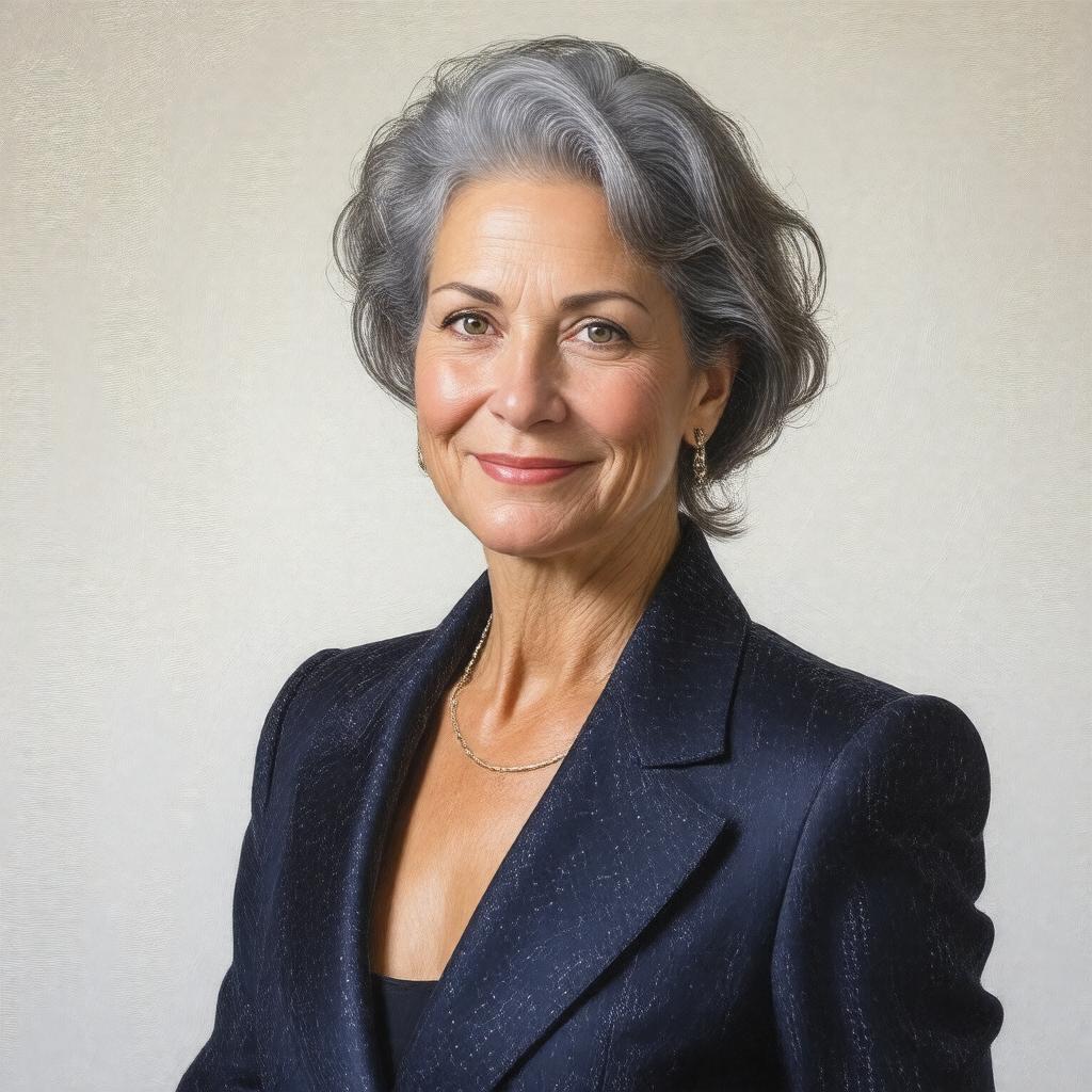 AI-created image of Ann Carlson Khan