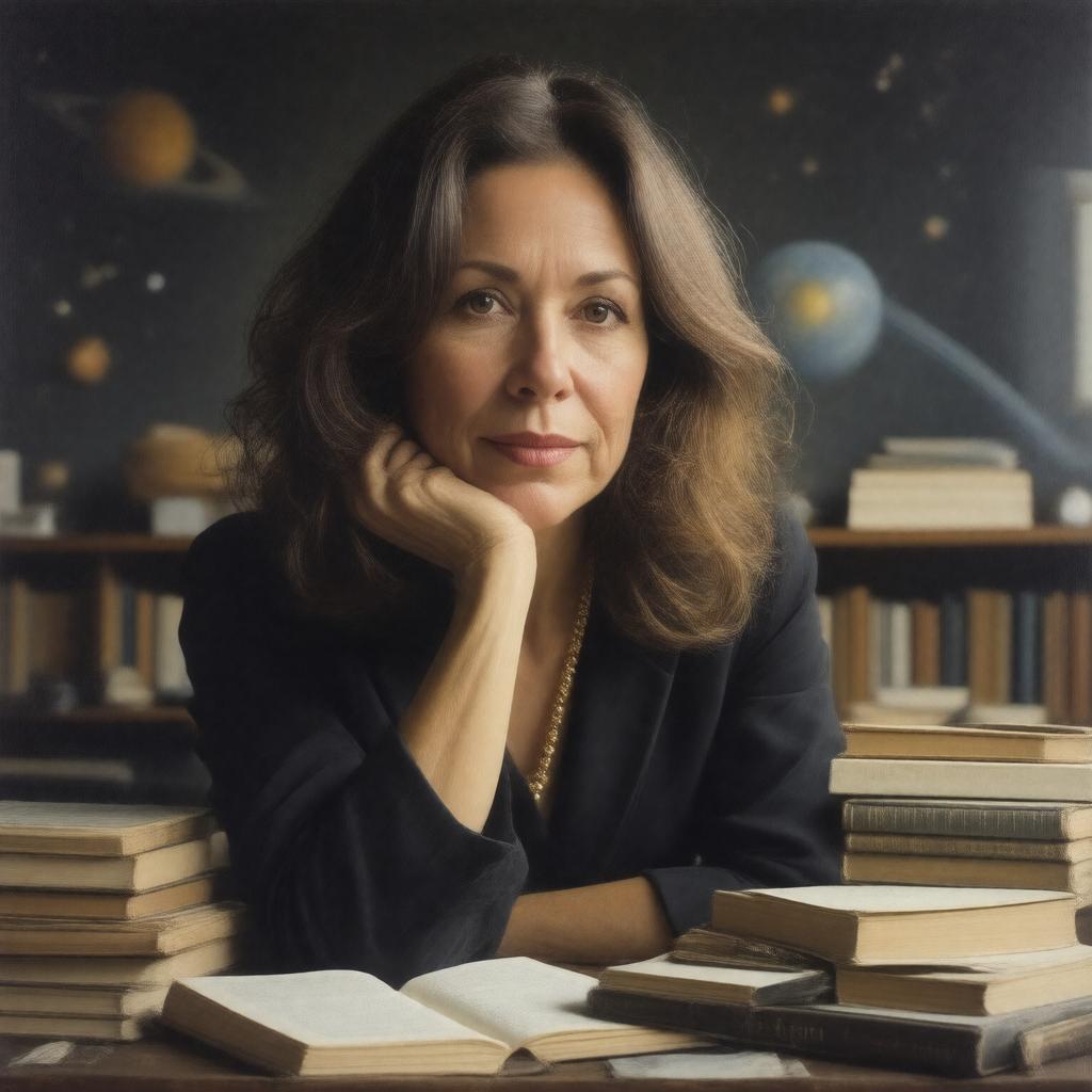 AI-created image of Ann Druyan