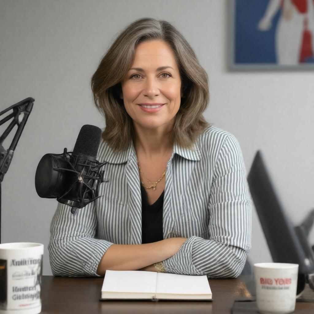 AI-created image of Ann Friedman