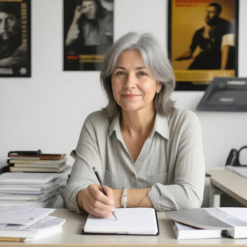 AI-created image of Ann Hornaday