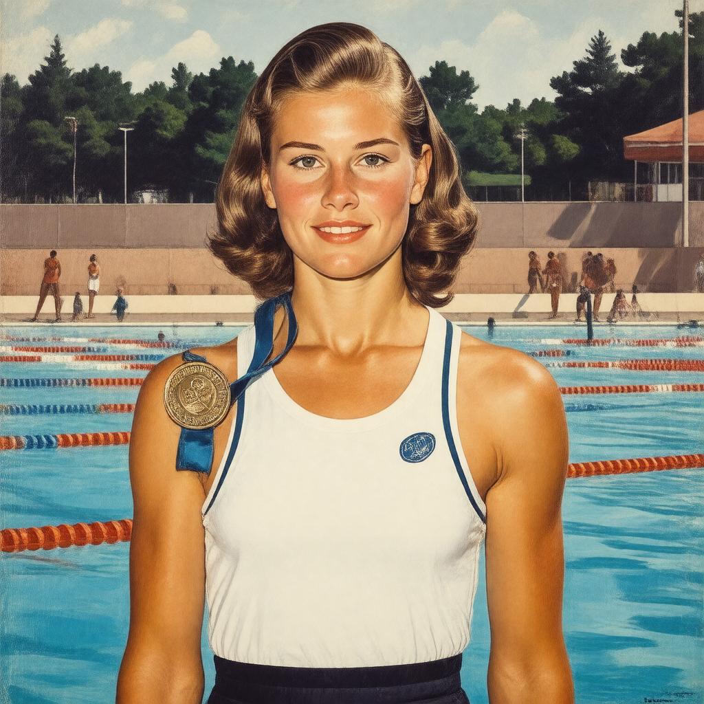 AI-created image of Ann Irving