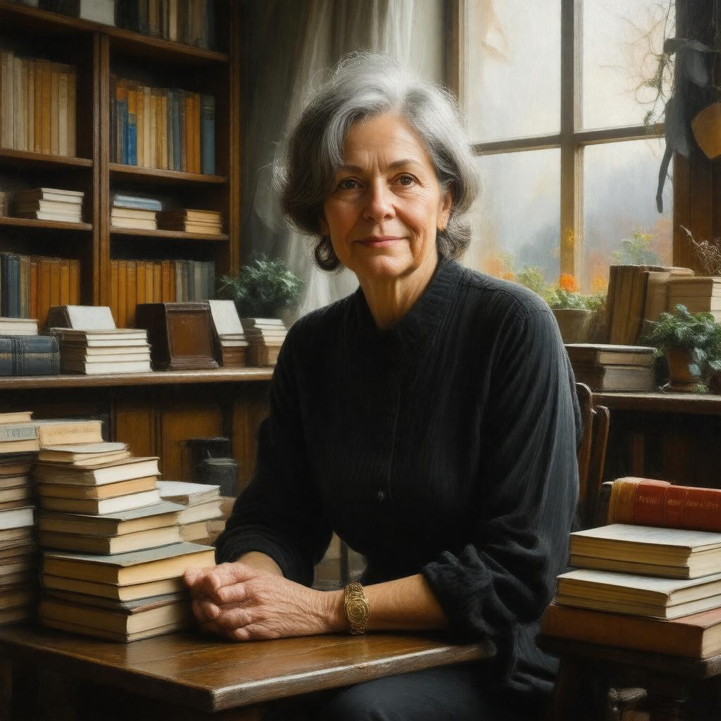 AI-created image of Ann Packer