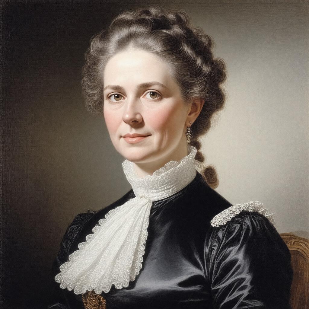 Click to view larger image AI-created image of Ann Thompson Gerry