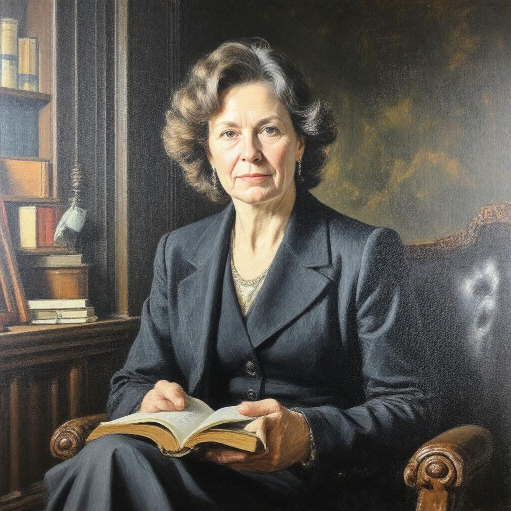 Click to view larger image AI-created image of Ann Warren