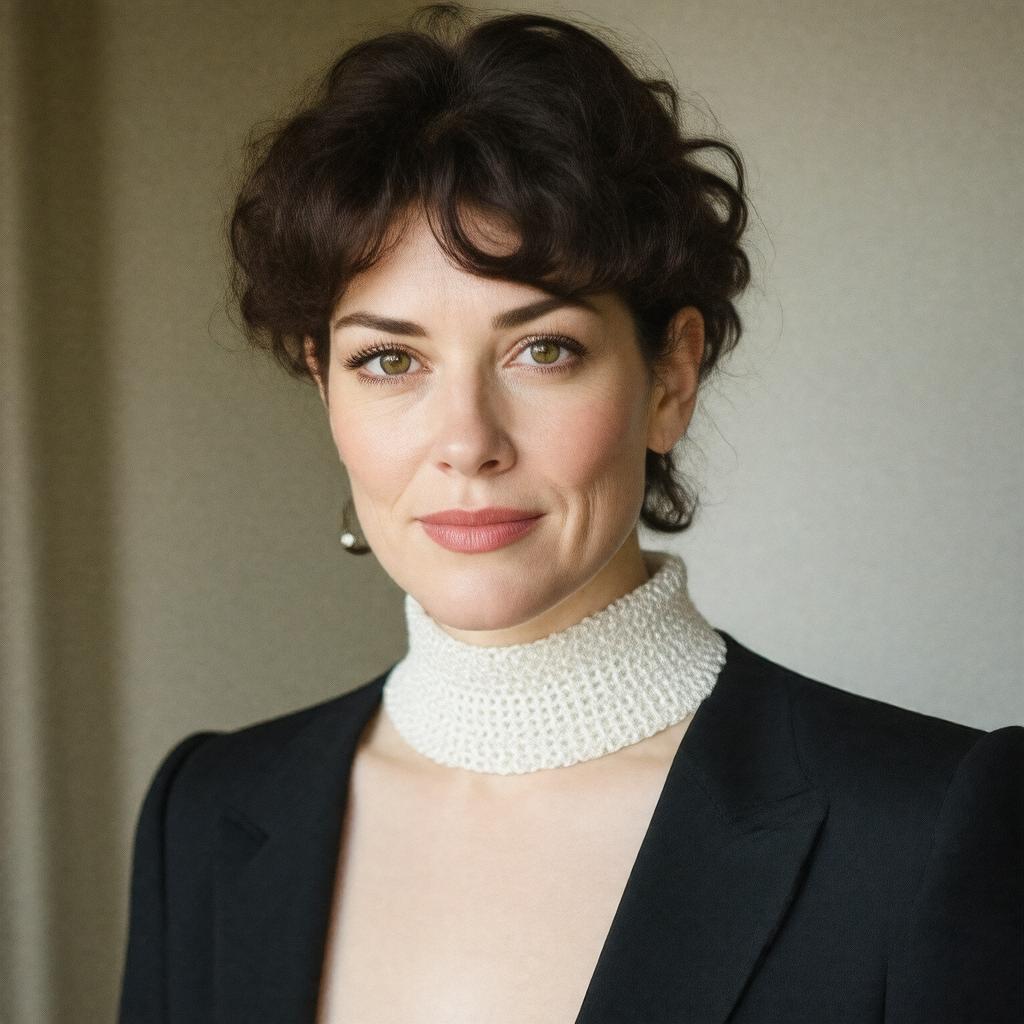 AI-created image of Anna Chancellor