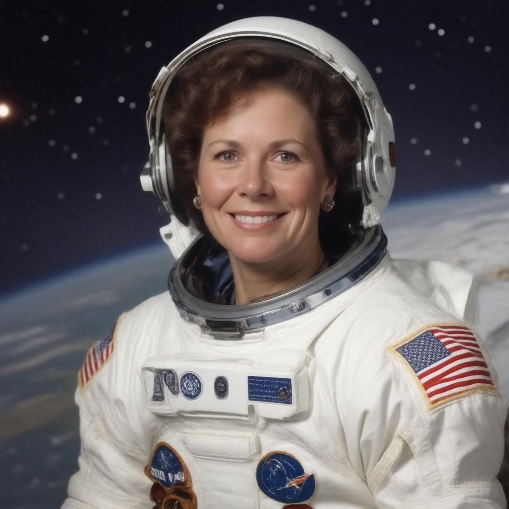 AI-created image of Anna Fisher