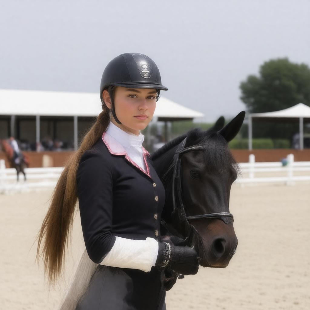 AI-created image of Anna Kellnerová