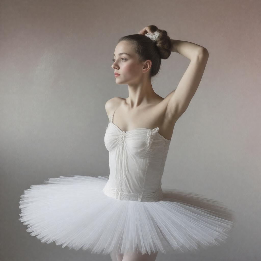 AI-created image of Anna Pavlova