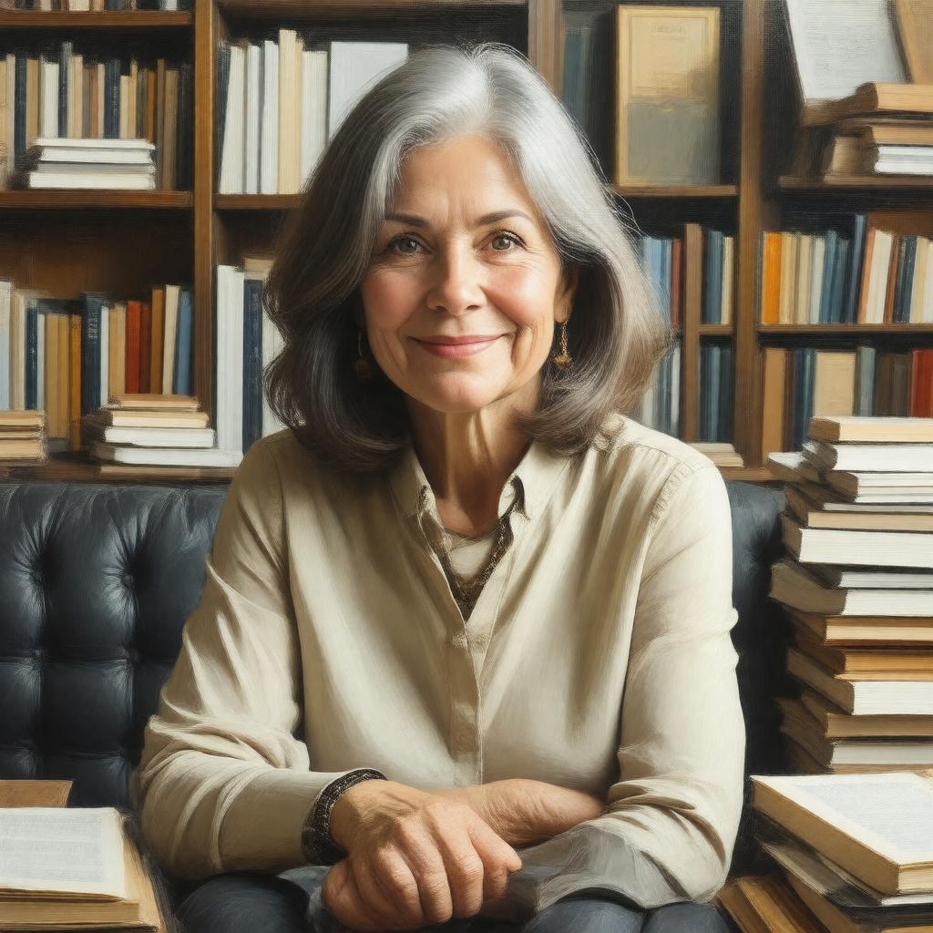 AI-created image of Anna Quindlen