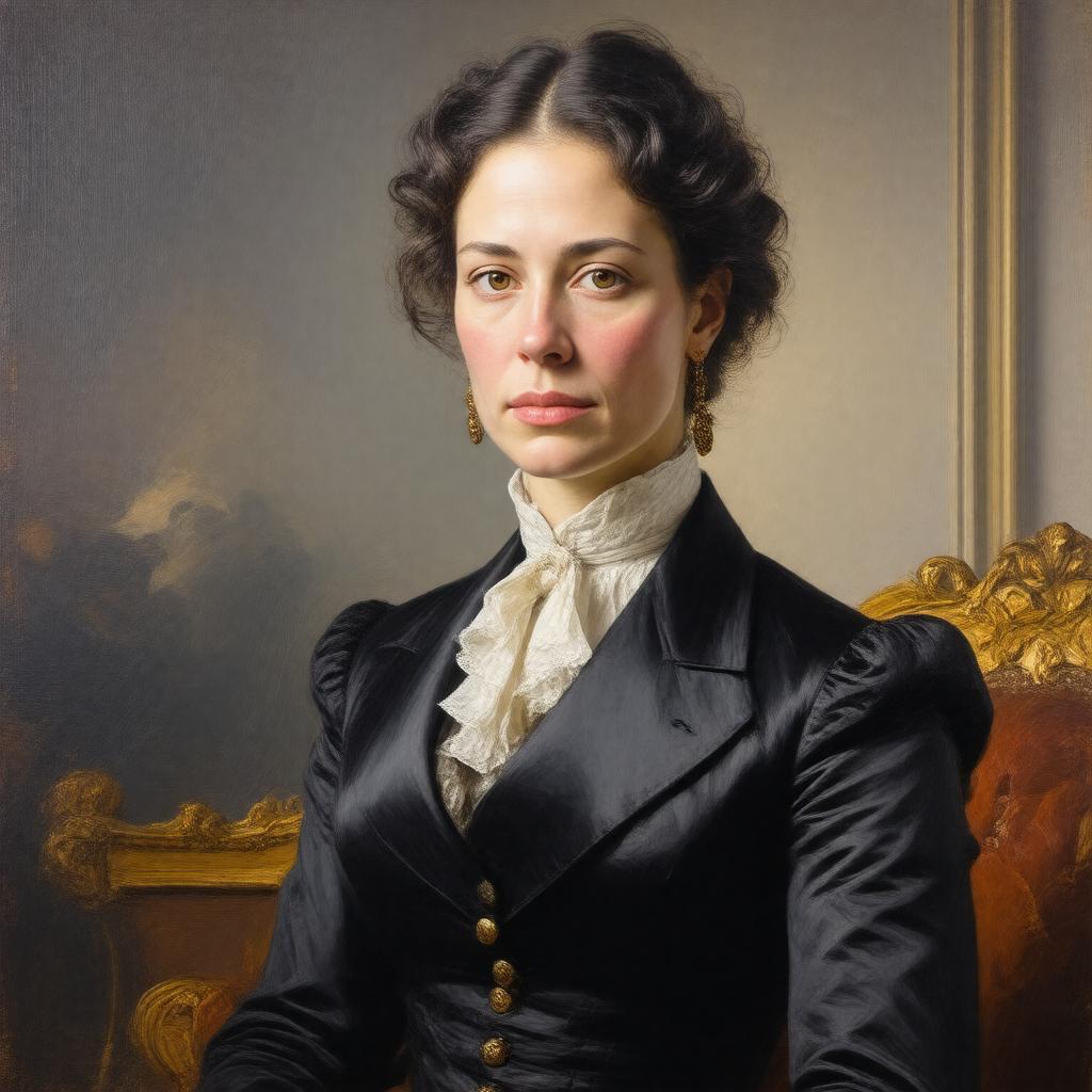 AI-created image of Anna Rebecca Hall