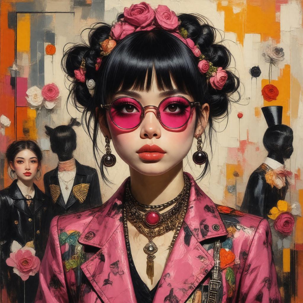 AI-created image of Anna Sui
