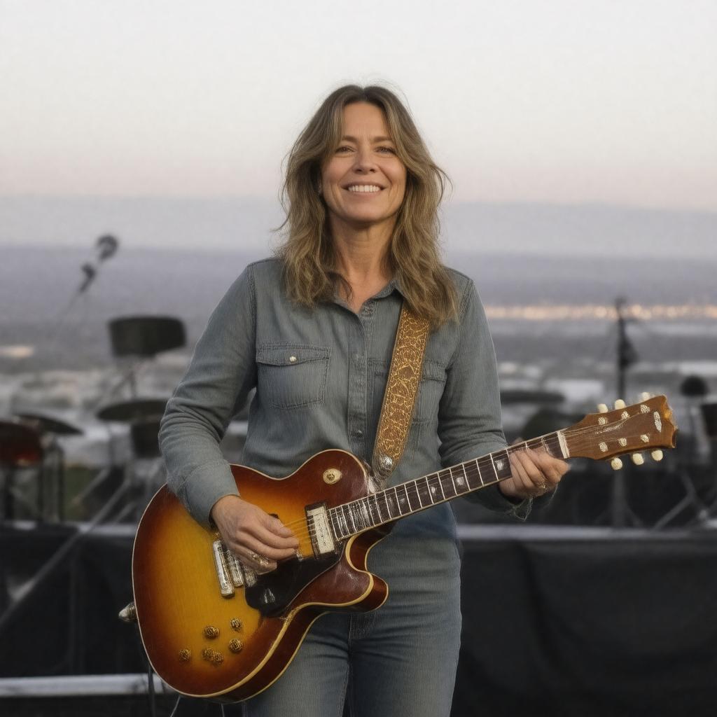 Click to view larger image AI-created image of Anna Waronker