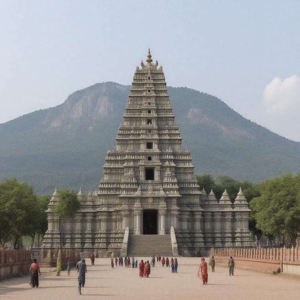 AI-created image of Annamalaiyar Temple