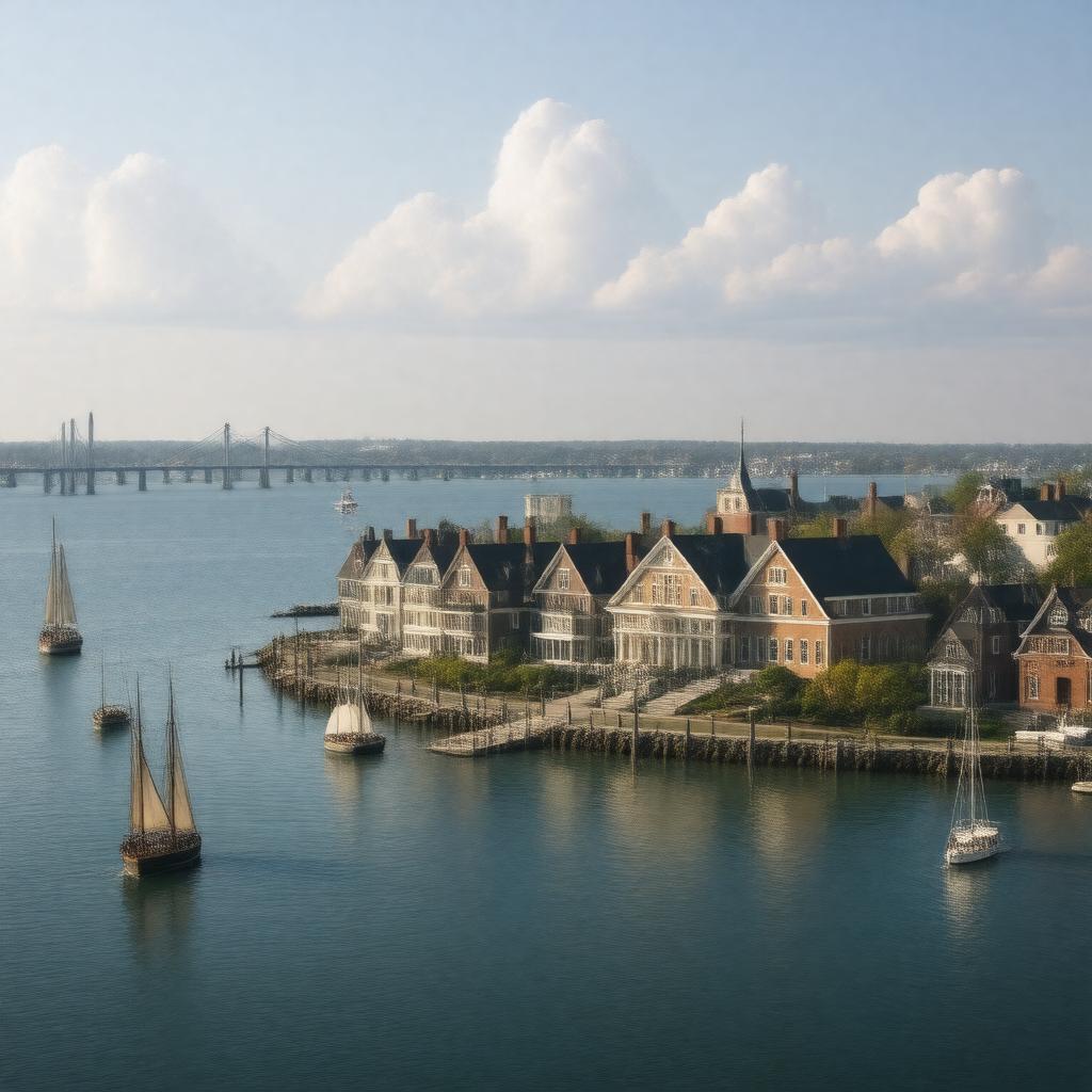 AI-created image of Annapolis, Maryland