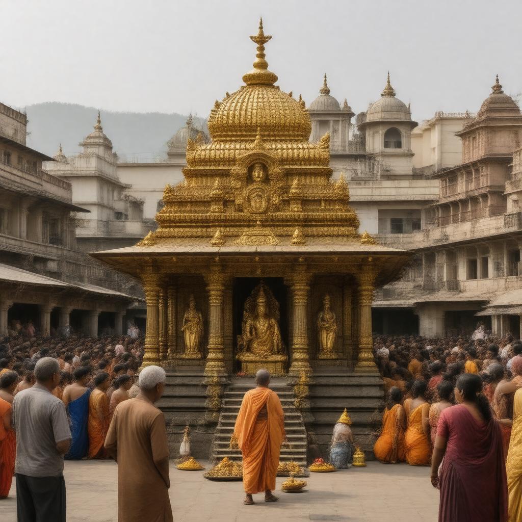 Click to view larger image AI-created image of Annapurna Devi Temple