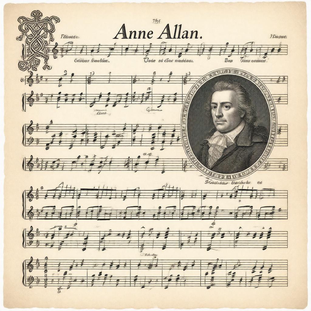 AI-created image of Anne Allan