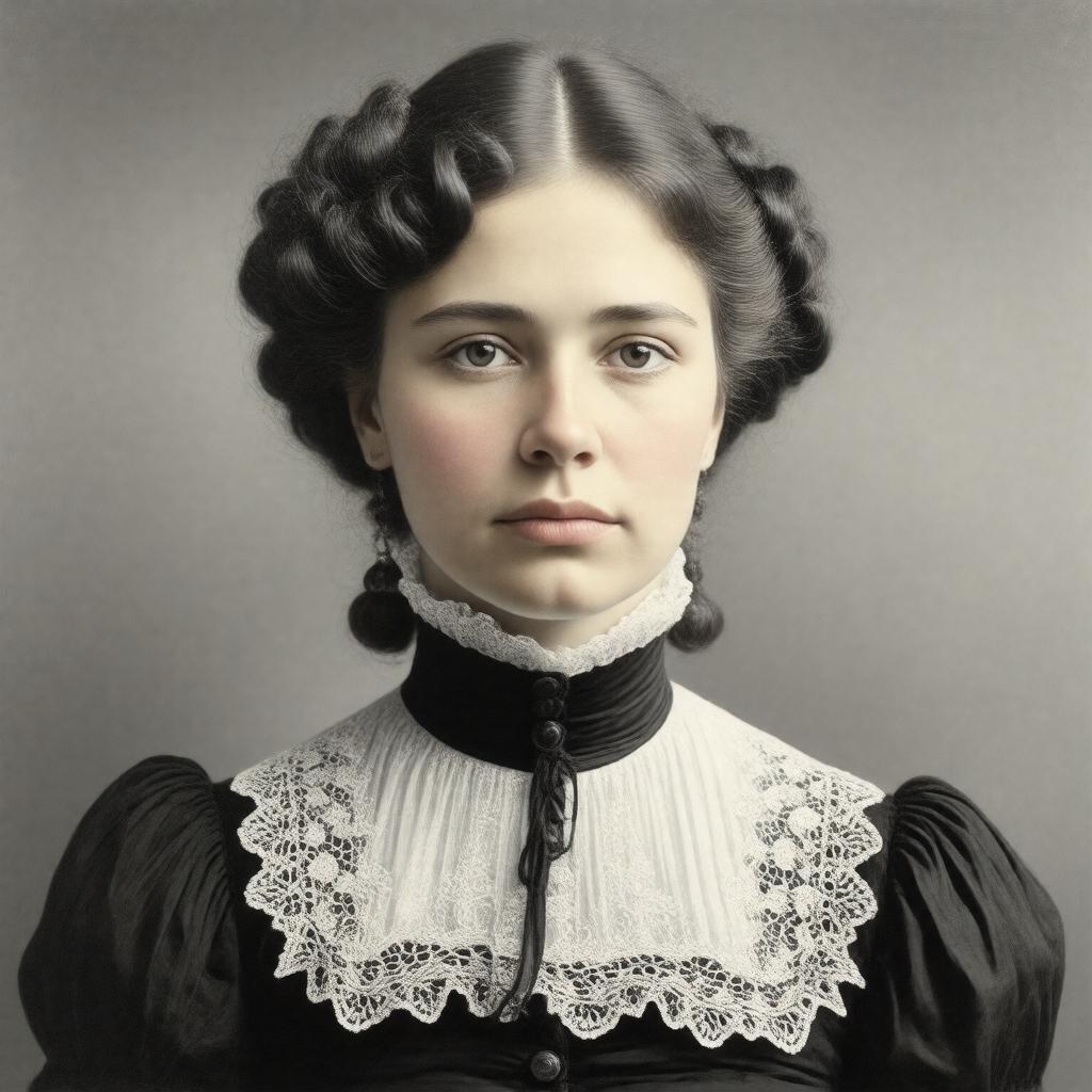 AI-created image of Anne Allegra Longfellow