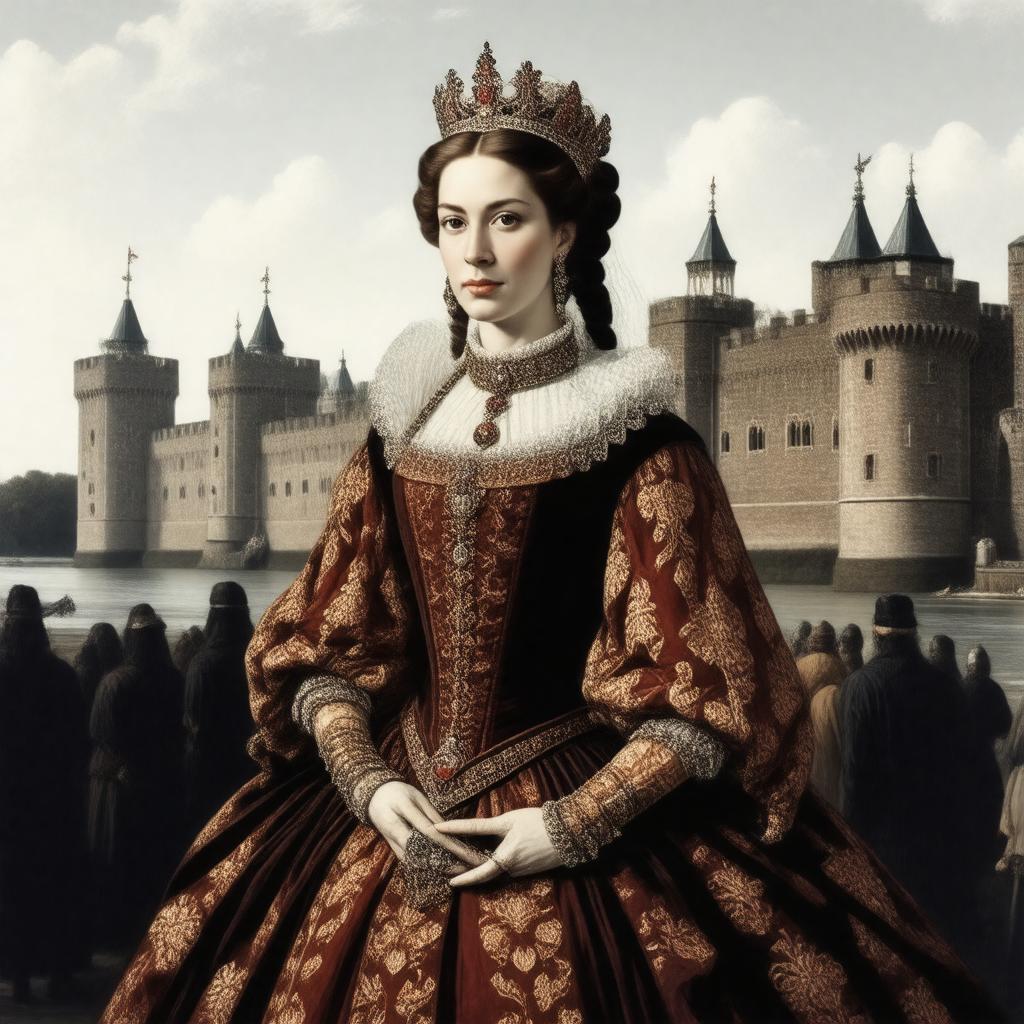 AI-created image of Anne Boleyn