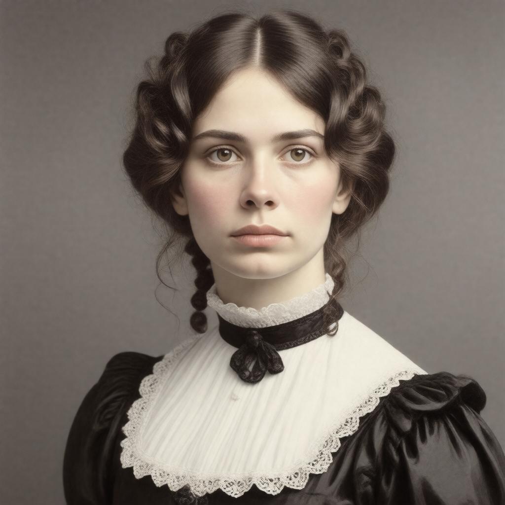 AI-created image of Anne Brontë