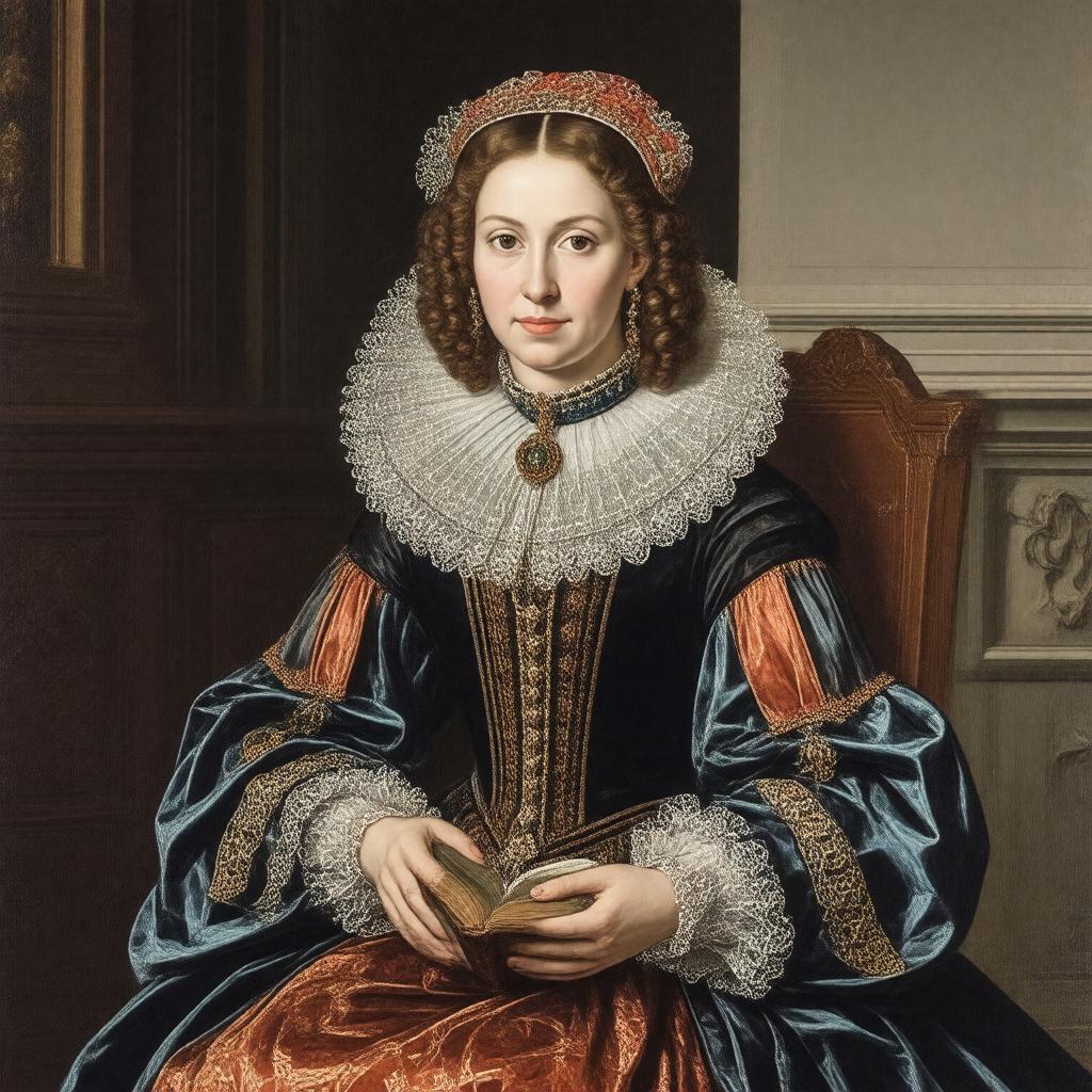 AI-created image of Anne Cooke Bacon