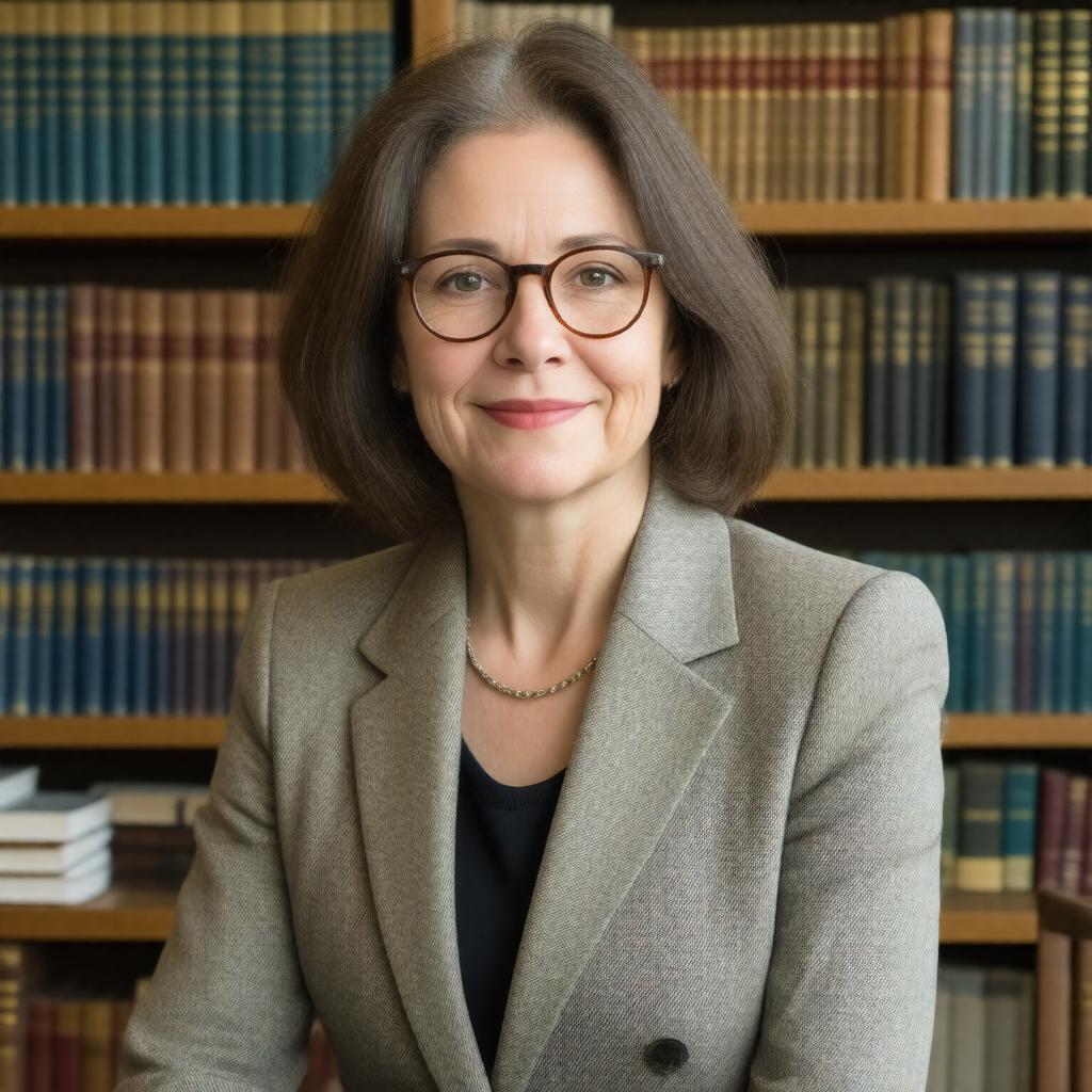 Click to view larger image AI-created image of Anne F. Harris