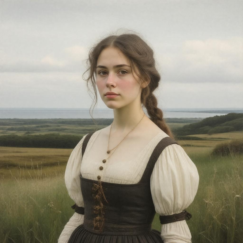 AI-created image of Anne Garland