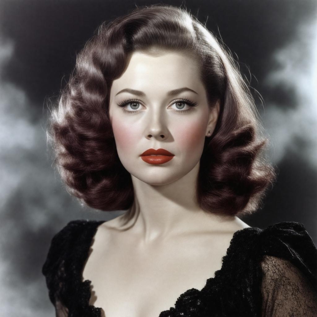 AI-created image of Anne Gwynne