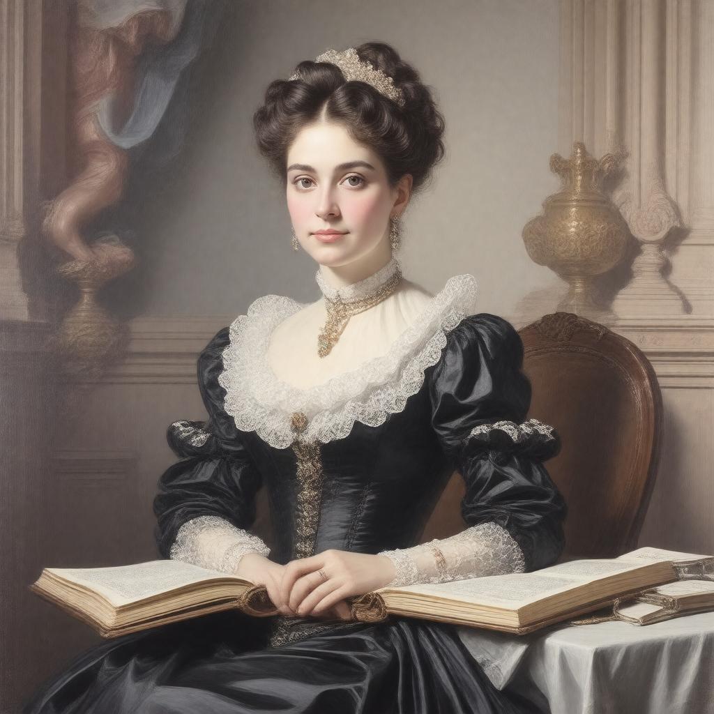 AI-created image of Anne Isabella Milbanke