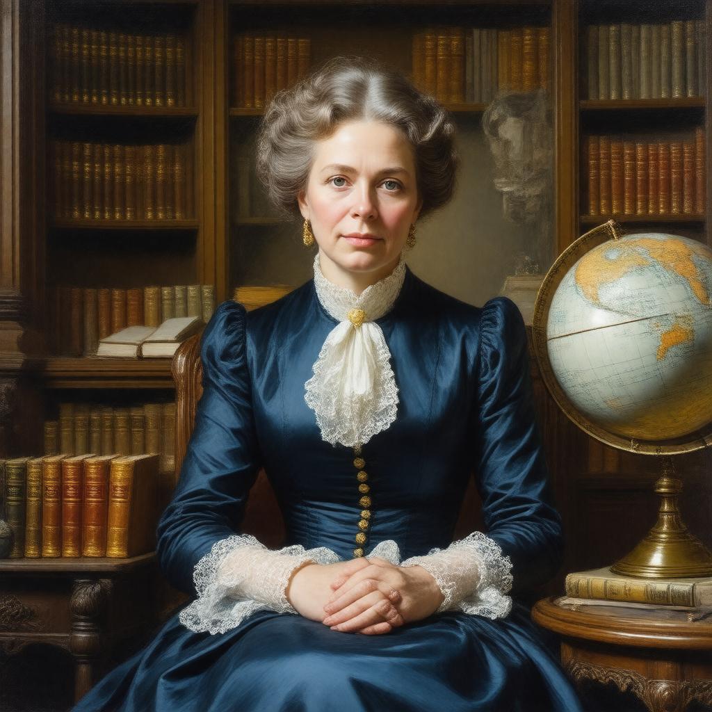 AI-created image of Anne Isabella Noel Blunt