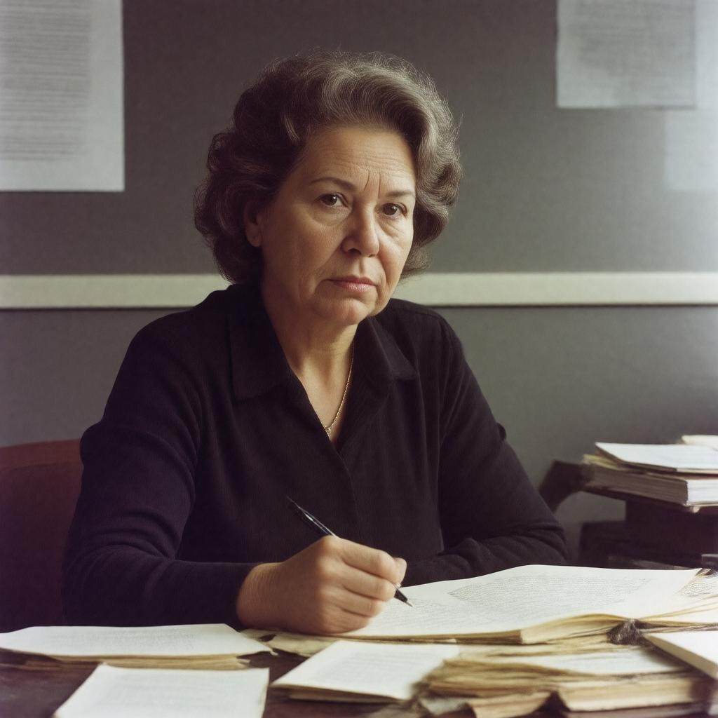 AI-created image of Anne Sexton