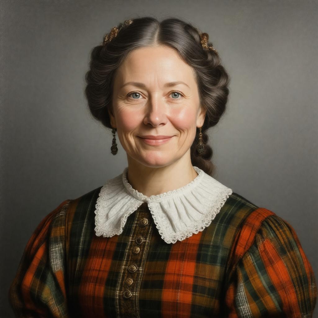 Click to view larger image AI-created image of Anne Stewart