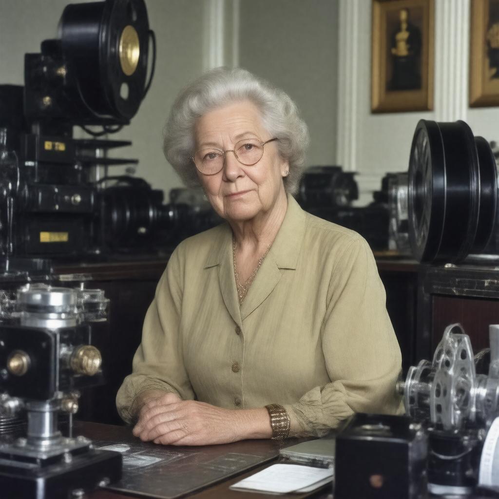 AI-created image of Anne V. Coates