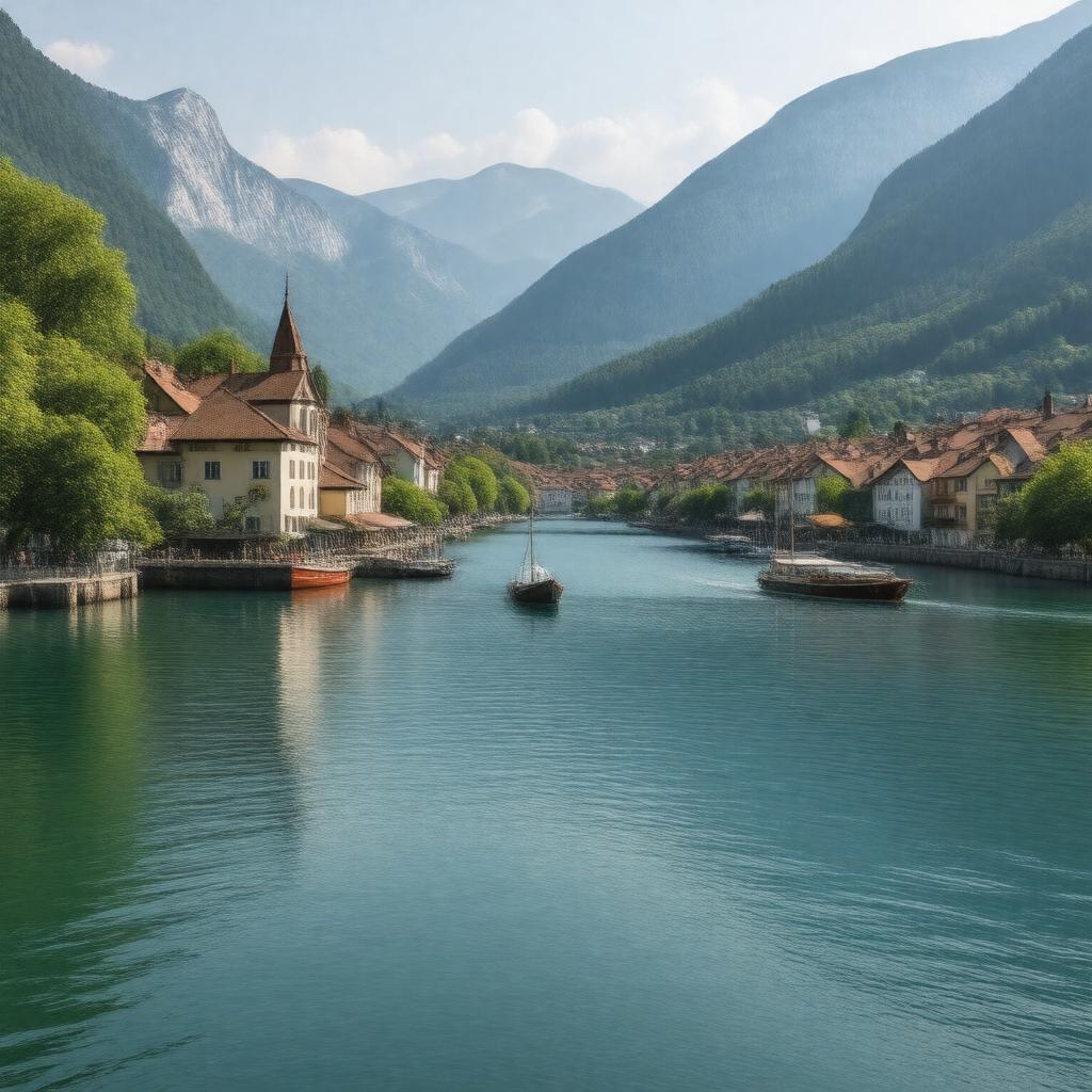 AI-created image of Annecy