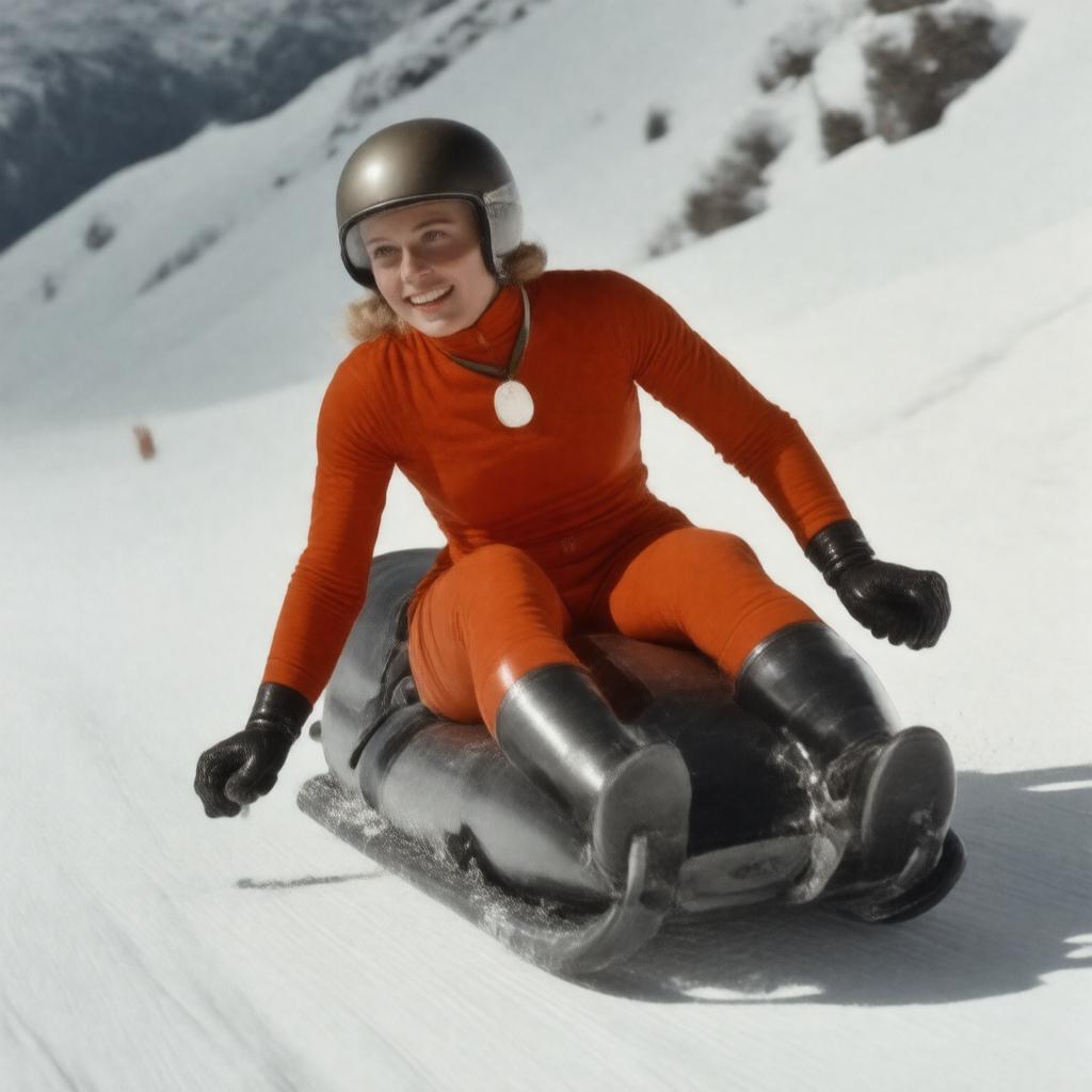 Click to view larger image AI-created image of Annemarie Bertel