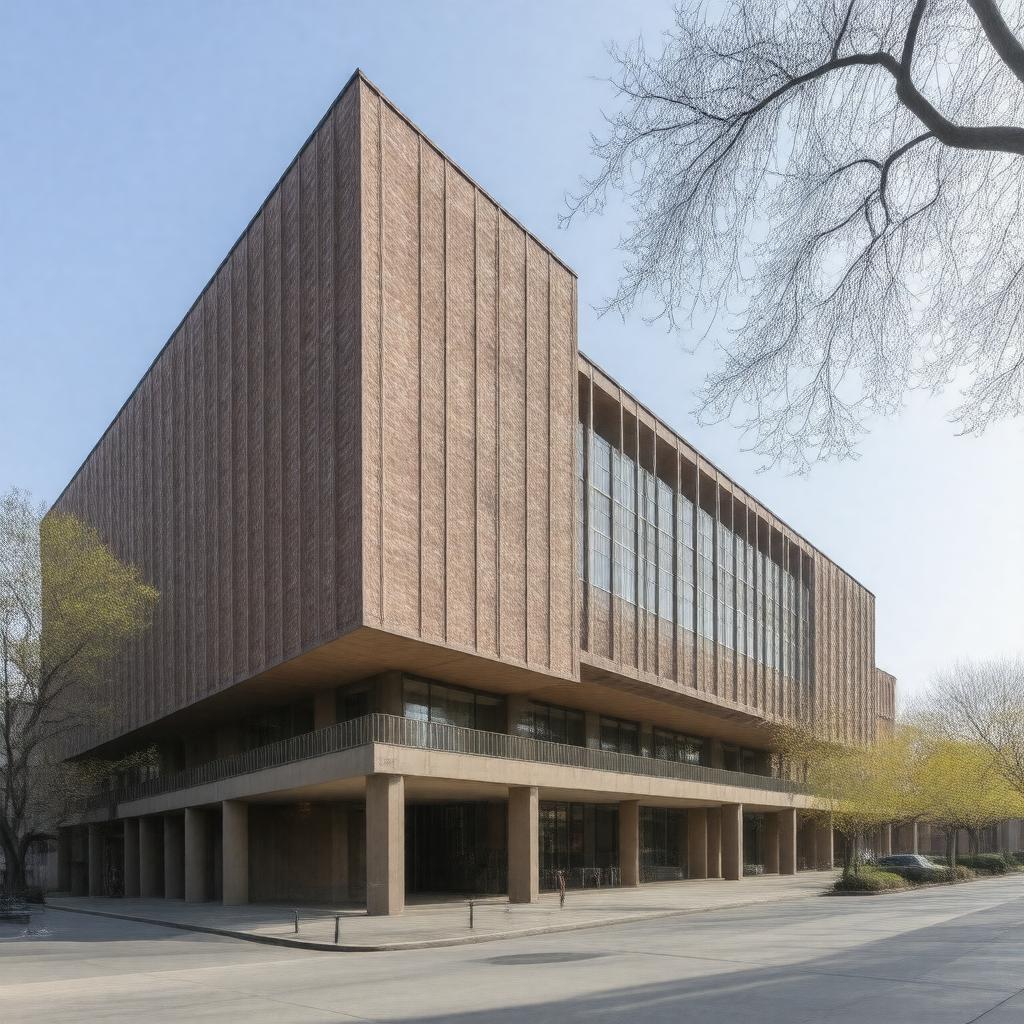 AI-created image of Annenberg School for Communication