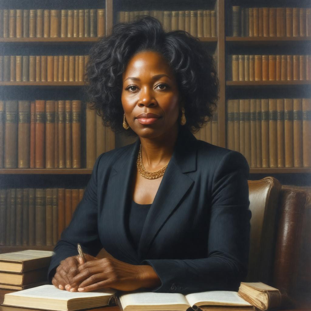 AI-created image of Annette Gordon-Reed
