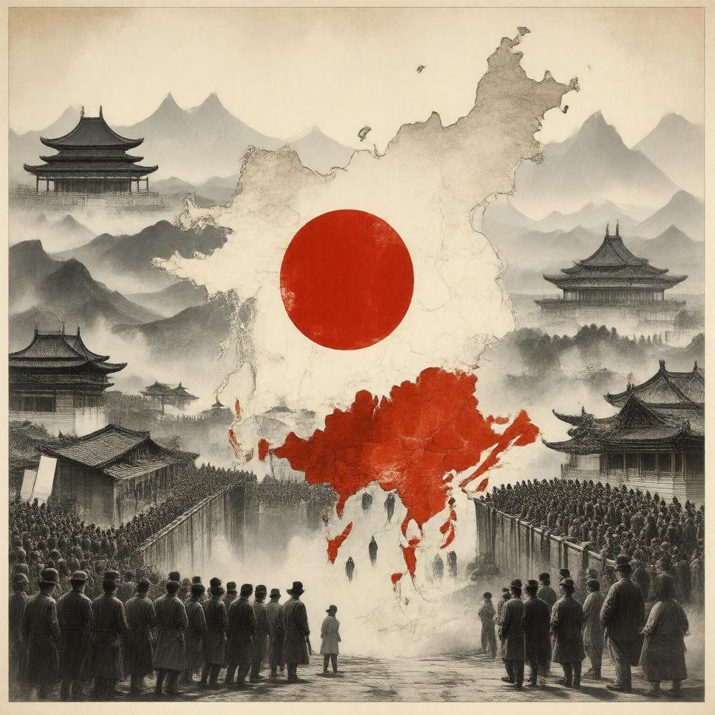 AI-created image of Annexation of Korea