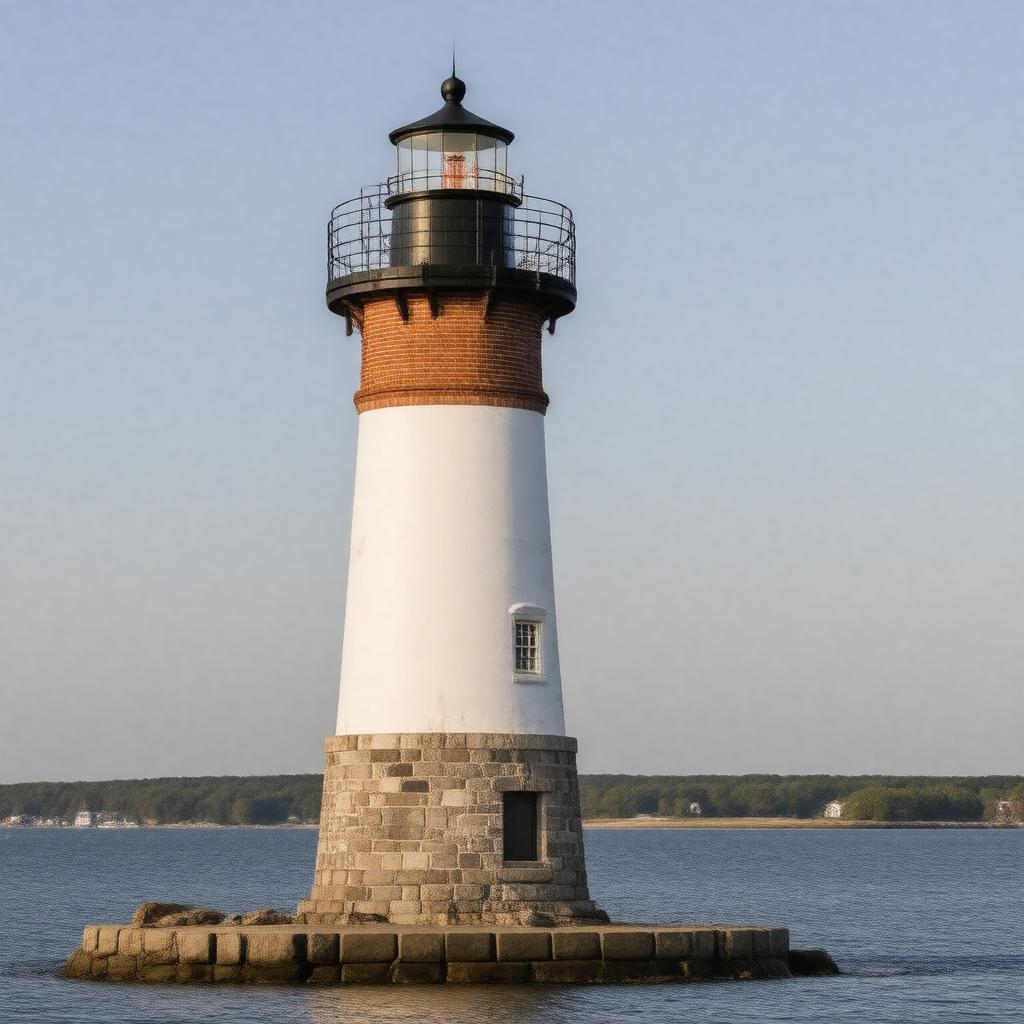 AI-created image of Annisquam Harbor Light