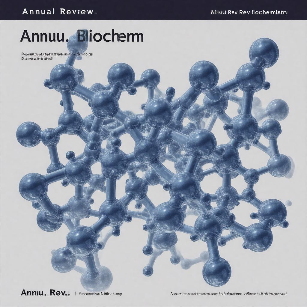 Click to view larger image AI-created image of Annual Review of Biochemistry