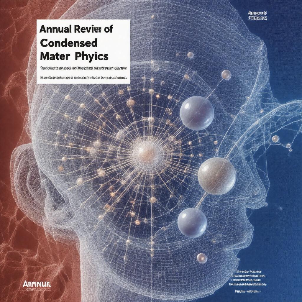 Click to view larger image AI-created image of Annual Review of Condensed Matter Physics