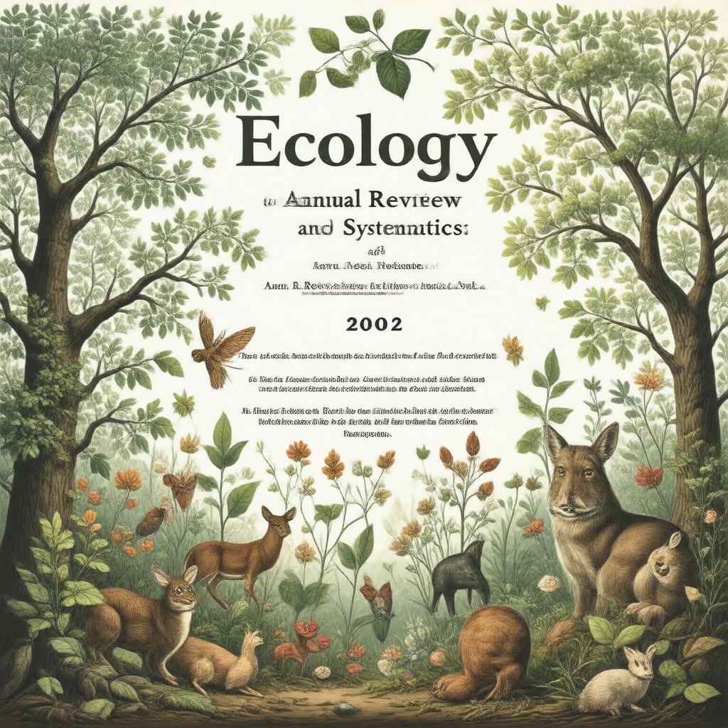 Click to view larger image AI-created image of Annual Review of Ecology and Systematics