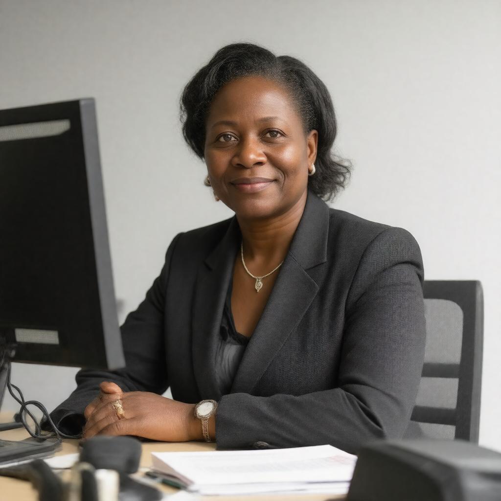 AI-created image of Anriette Esterhuysen